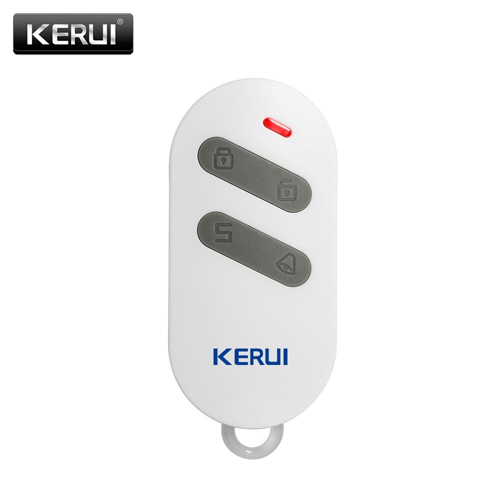 KERUI RC532 Wireless Remote Controller Plastic KeyChain 4 Keys Only For Our Wifi / PSTN / GSM Home Burglar Security Alarm System