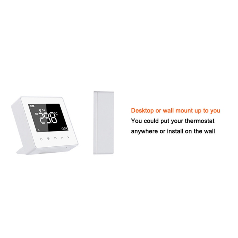 ! Smart Thermostat 3A Digital Temperature Controller Center &amp; Receiver For Gas Boiler Heating Programmable Thermostats