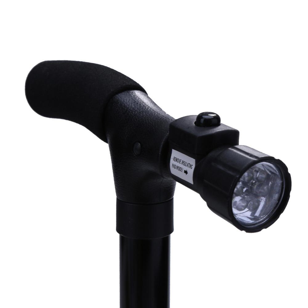 Opvouwbare telescopische wandelstok, lichtgewicht, betrouwbare wandelstokken voor oudere moeders en oudere vaders (geen batterij)