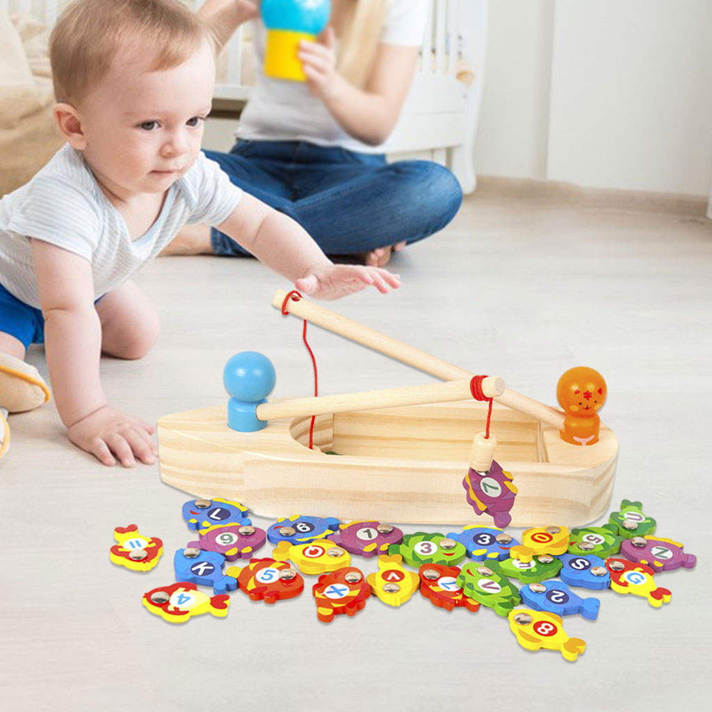 Fishing Game Boat for Children Early Educational Baby 12-18 Months