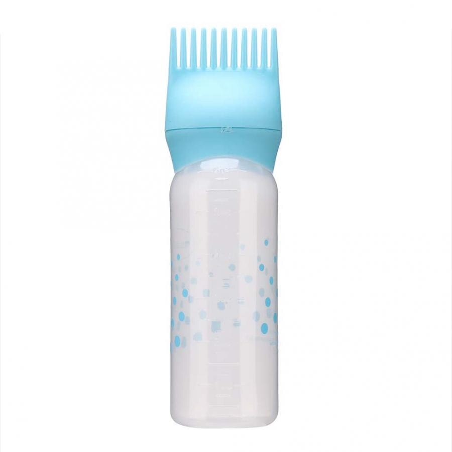 Zraszacz wody butelka robić farbowania włosów szampon farbowanie włosów barwnik aplikator butelka z grzebieniem zęza pomocą 170ml narzędzia fryzjerskie