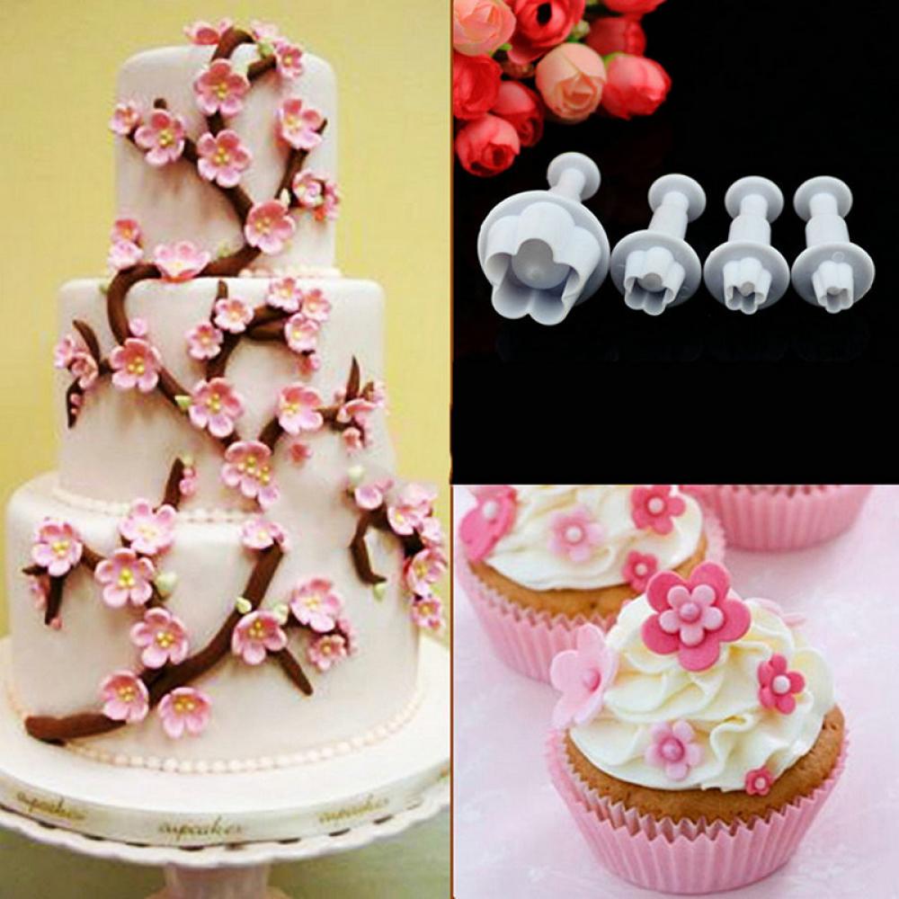 Lote 46 pçs cortador de fondant biscoito bolo atuador molde plástico artesanato diy 3d sugarcraft acessórios cozinha fondant decoração do bolo