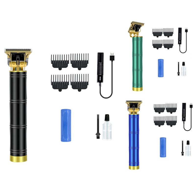Pro Real Zero Gapped Cordless Clipper Electric Trimmer Wireless Hair Clipper