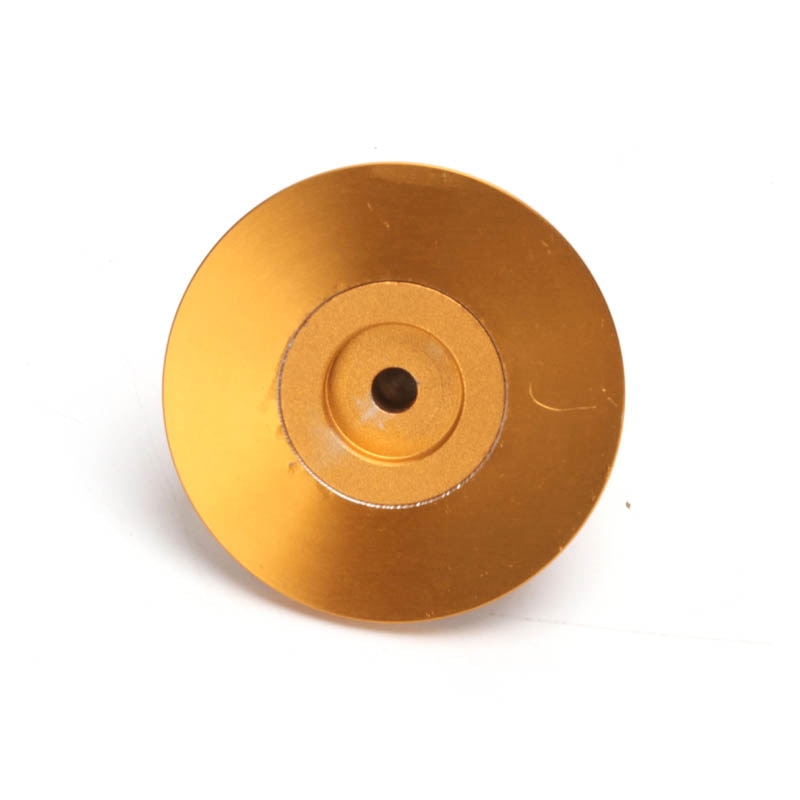 YWJJX 60mm mit EINEM Fein Graviert Volle Aluminium Verstärker Chassis Potentiometer Volumen Knopf Gold-VERSTÄRKER