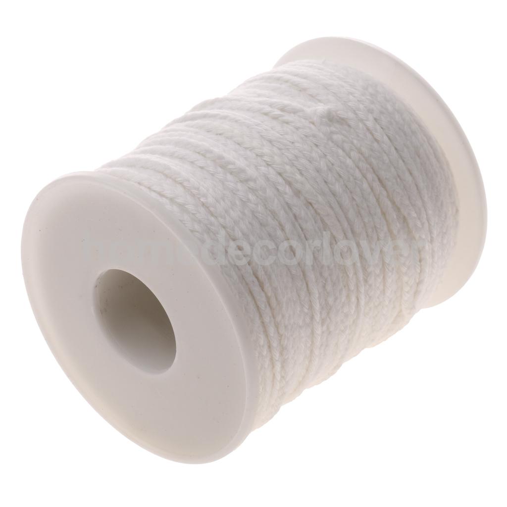 Organic Spool of Cotton Square Braid Candle Wick for Candle Making