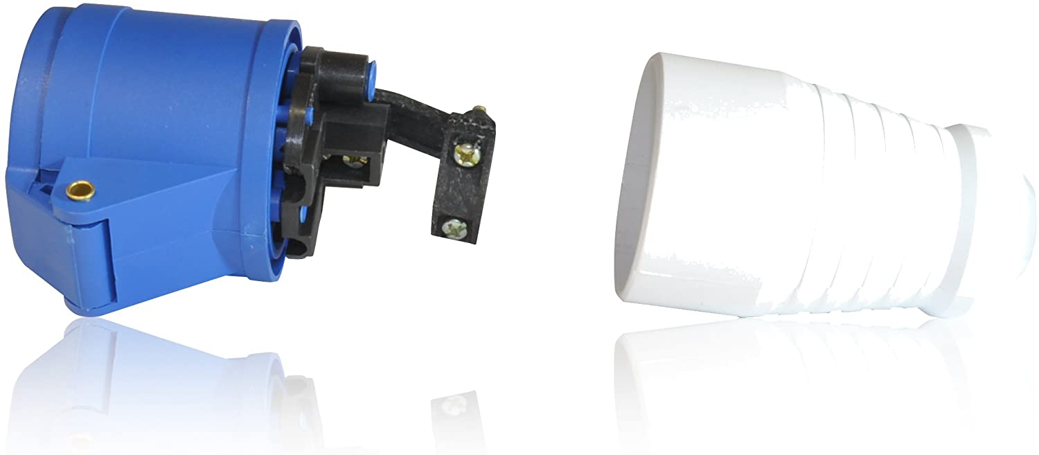 Universele Auto Aansluiting Plug Adapter Hoofd Plug Hook Up Site Adapter 240V 16A Voor Caravan Camper Camper Van auto Accessoires