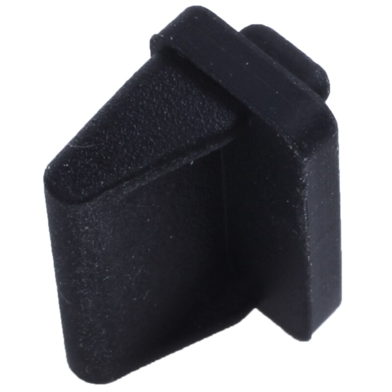 10 pcs Silicone USB port plug dustproof plug stopper protection cap black