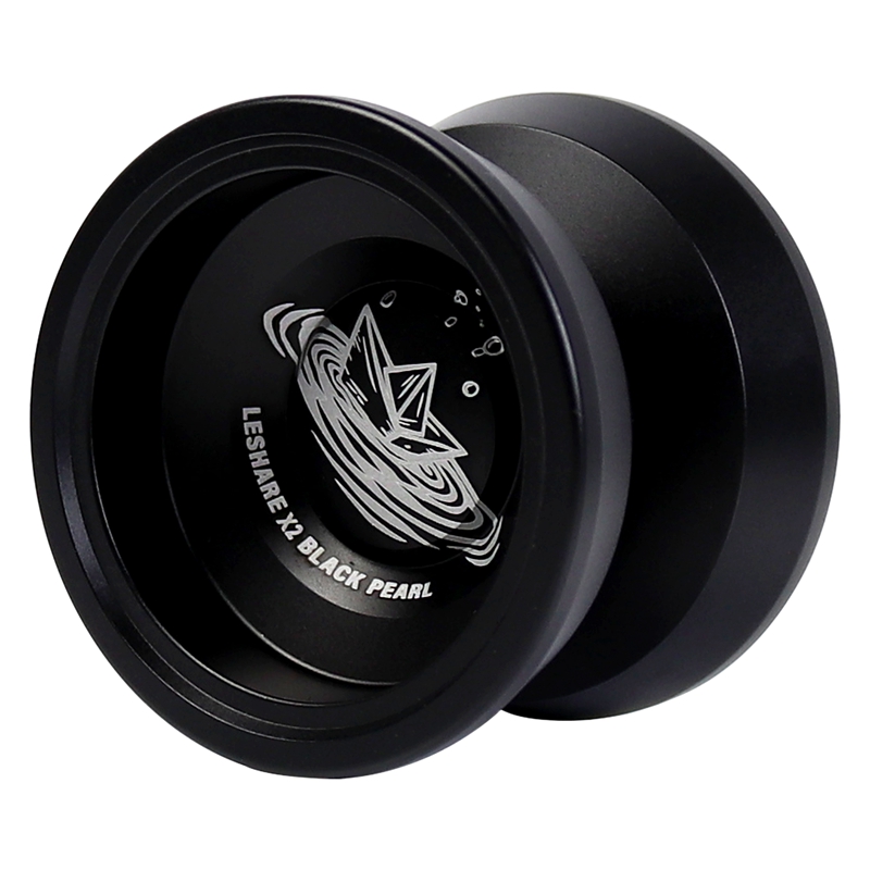 X2 Zwarte Parel Concurrerende Jojo, Yoyo Voor Beginners Legering Yoyo, Te Terugkeer En Practise Trucs: PEACOCK BLUE