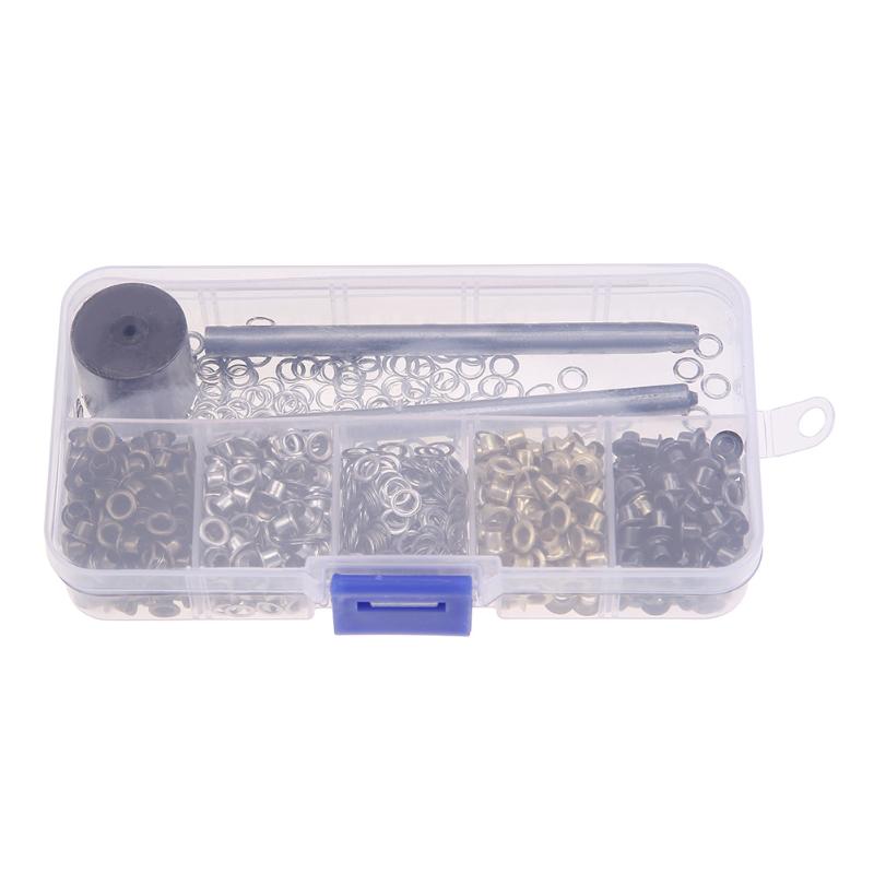 Claral Oogje gat punch tool kit met 50 ogen 6mm 7mm gunmetal afwerking for DIY Kydex schede kydex oogje Claral (Color : TOOL and 6MM EYELET Claral Oogje gat punch tool kit met 50 ogen 6mm 7mm gunmetal afwerking for DIY Kydex schede kydex oogje Claral (Color : TOOL and 6MM EYELET