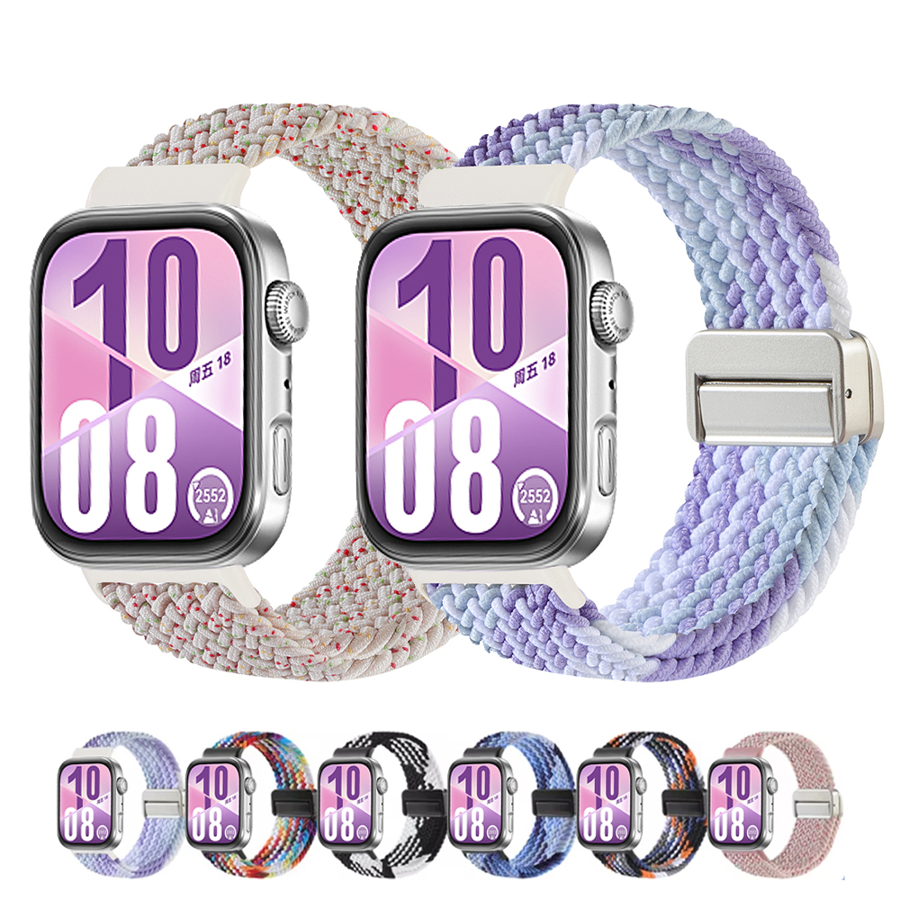 Band for HUAWEI watch fit 4 Pro/fit 3/4 smartwatch wrist replacement belt magnetic braided bracelet correa HUAWEI fit 4 Straps