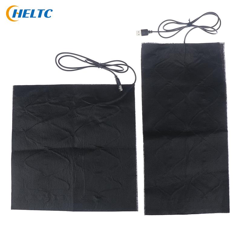 1/4Stck 5V Kohlenstoff Heizung Pad Hand Wärmer USB Heizung Film Elektrische Winter Infrarot Fieber Wärme matt