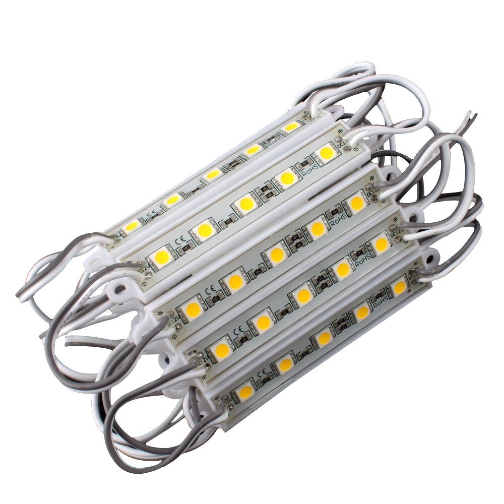 5 SMD 5050 LED Module Licht Waterdicht Hard Strip Bar Light Lamp 12V 5 Kleur #58338