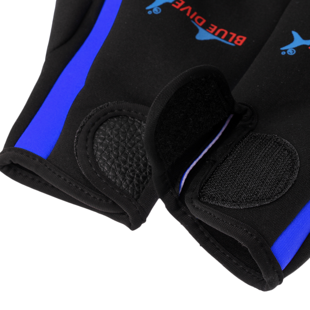 1 paire Durable 1.5mm néoprène plongée sous-marine surf gants pour la chasse sous-marine surf wakeboard kayak