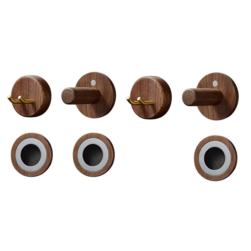 Soporte de pared para secador de pelo Dyson, soporte de madera maciza para secador de pelo, organizador de estante de baño