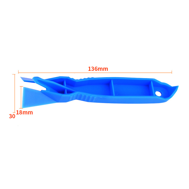 3Pcs Door Silicone Sealant Scraper Right angle Caulk Tool Kit Spatula for Window Caulking Finishing Sealant Removal