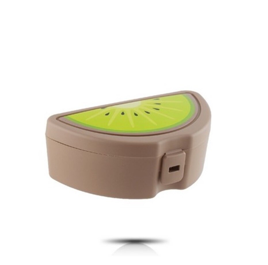 Kiwi Patroon Lunchbox Opslag Container-Vork Lepel