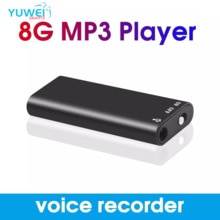 8Gb Professionele Voice Recorder Digitale Audio Mini Dictafoon + MP3 Speler Recorder Pen Dictafoon