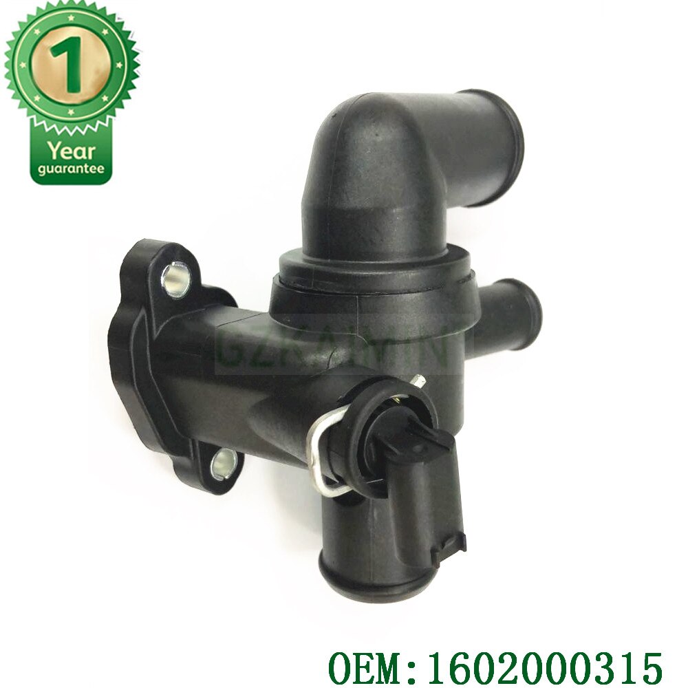Ensemble de couvercle de boîtier de Thermostat de refroidissement de moteur en aluminium, pour City-Coupe/ForTwo Roadster Cabrio 1602000315