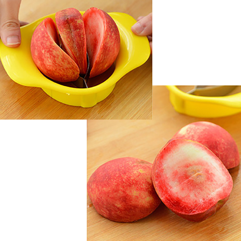 1Pcs Mango Splitter Slicer Fruit Cutter Pitter Craft Keuken Tool Cutter Perzik Fruit Splitter Grote Mango Cutter Pit Remover