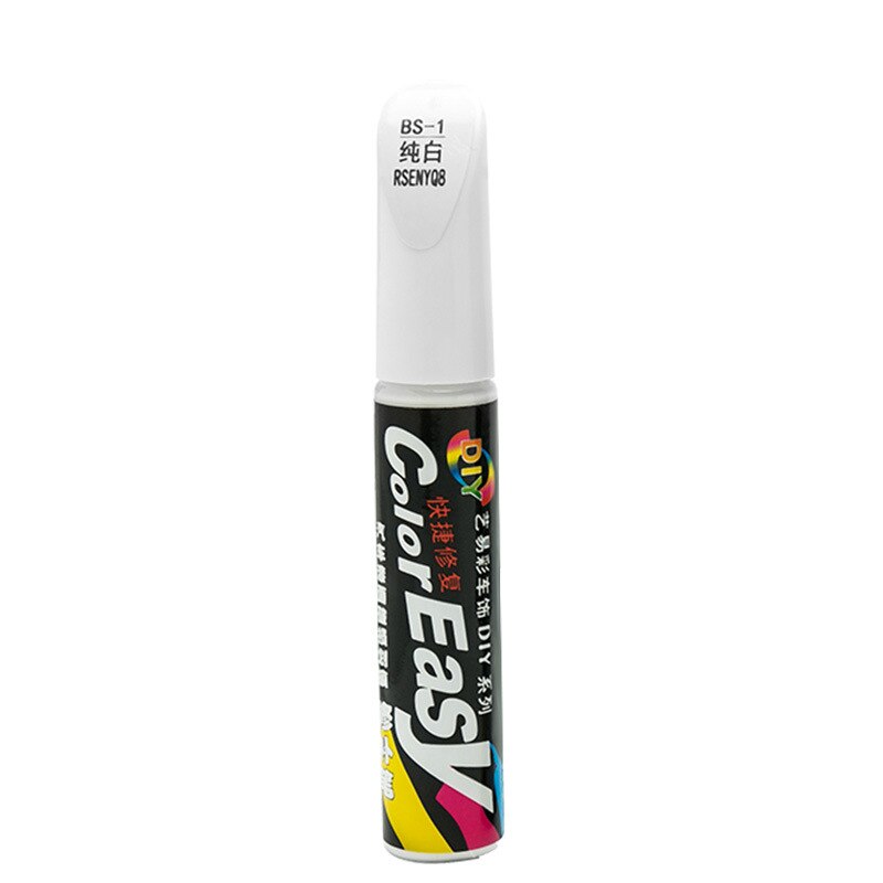 Bilridsereparation fix it pro autopleje ridsefjerner vedligeholdelse lakpleje autolak pen bilstyling 4 farver: Hvid