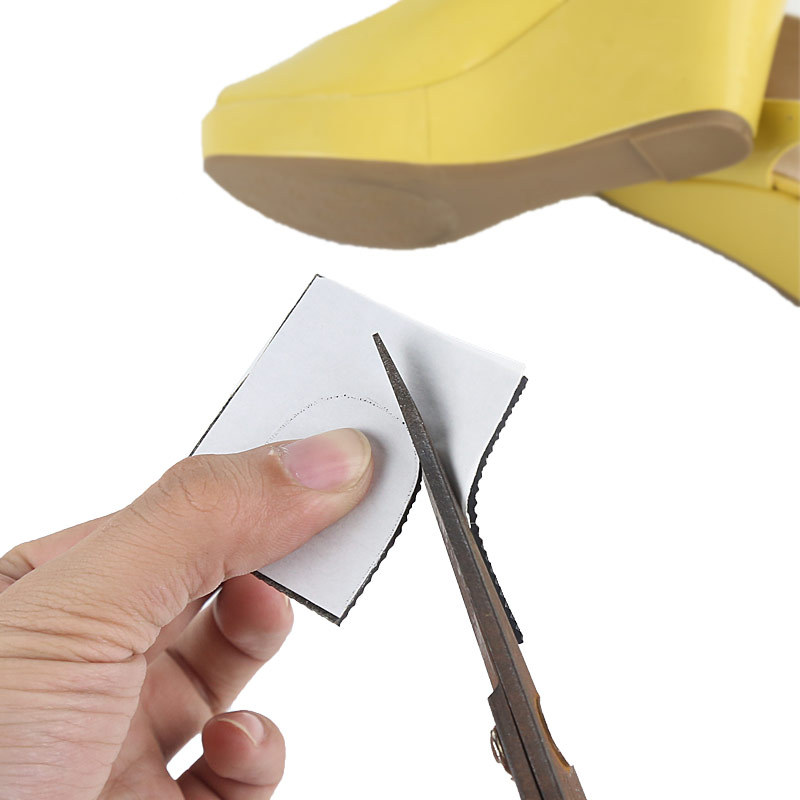 Tampon de protection antidérapant pour chaussures pour femmes, 2 pièces, sandales à talons hauts, semelle en caoutchouc adhésif pour le sol, tampons autocollant