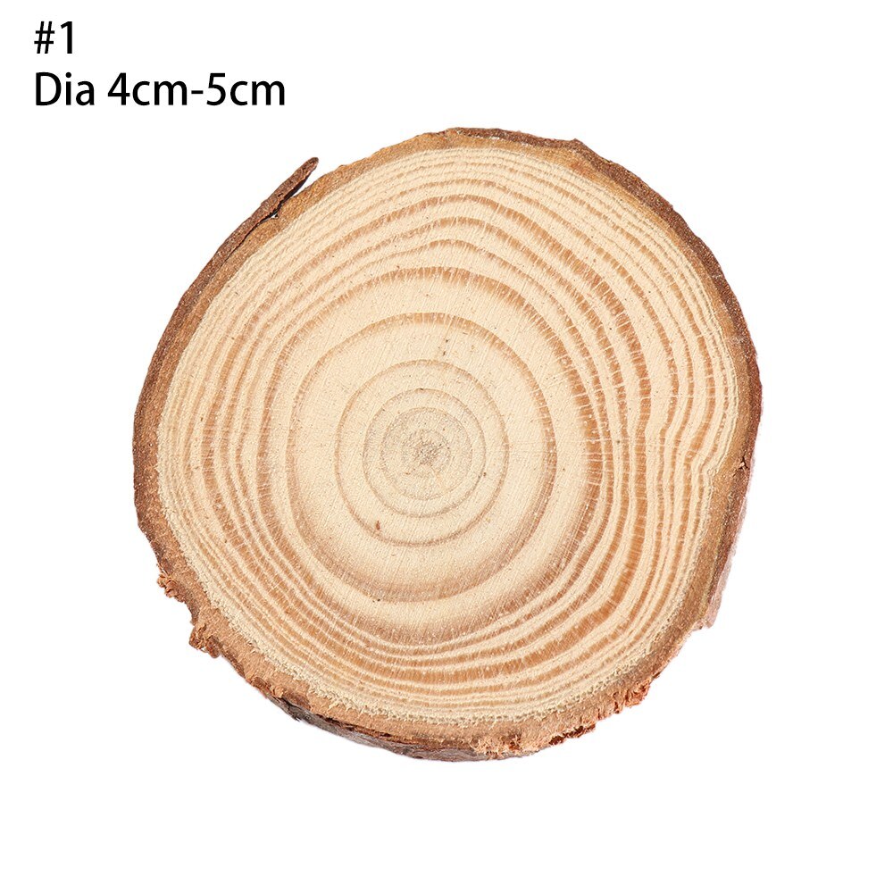 Ronde Natuurlijke Rotan Isolatie Onderzetters Cup Mats Bowl Pad Handgemaakte Placemats Keuken Decoratie Accessoires: Wood 4cm-5cm