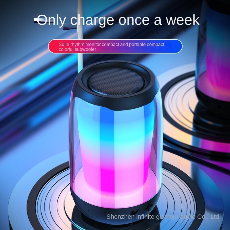 Kabelloser bluetooth-lautsprecher, mini, klein, mit hoher lautstärke, für den haushalt, mobiltelefon, subwoofer, tragbar, für den außenbereich