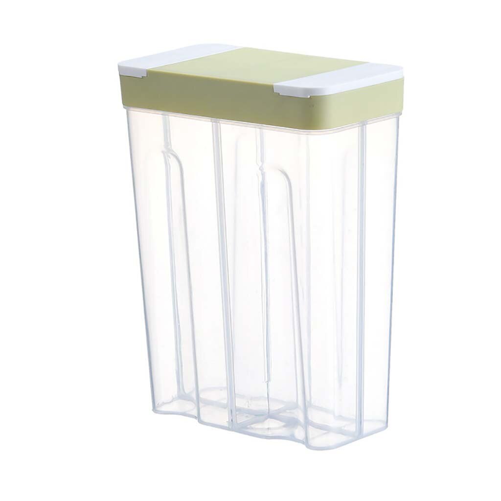 Plastic Cereal Dispenser Storage Box Kitchen Food Grain Rice Container Nice: Green