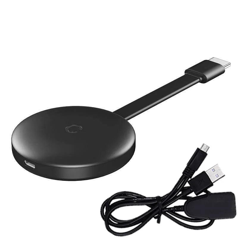 5g/2.4g trådløse wifi-skærmdongle, skærmspejling, 1080p hd-tv ,  g12 tv sticks til chromecast, 4k hd, hdmi-kompatibel medieafspiller: Default Title