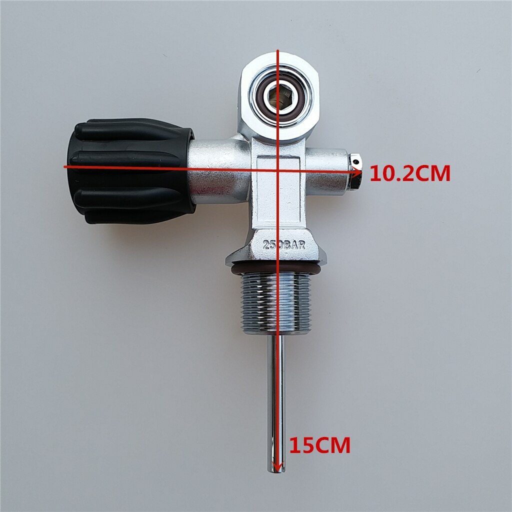 Universele onderwaterduik din/yoke tankklep 3/4 "  - 14 npsm