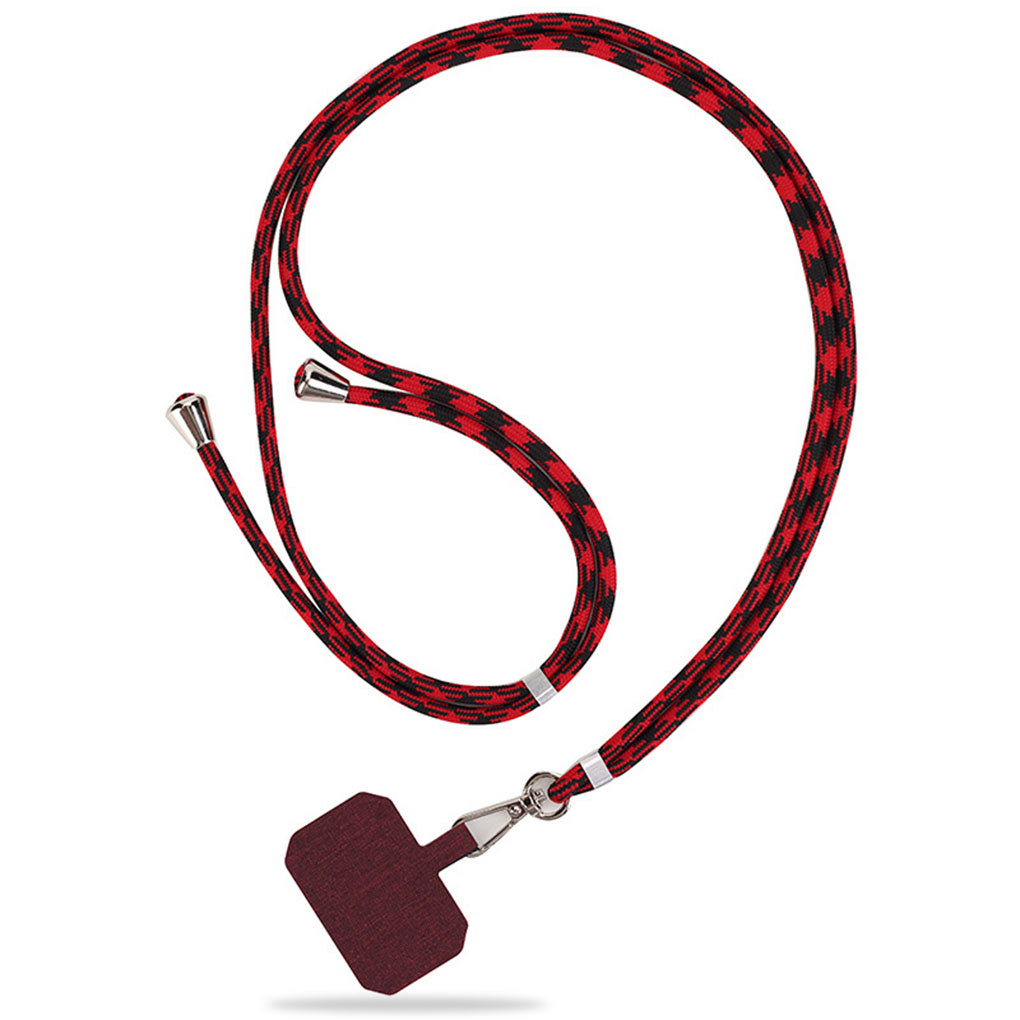 Universele Crossbody Patch Telefoon Lanyards Mobiele Telefoon Strap Lanyard Nylon Zachte Touw Mobiele Telefoon Opknoping Cord Holder: 6