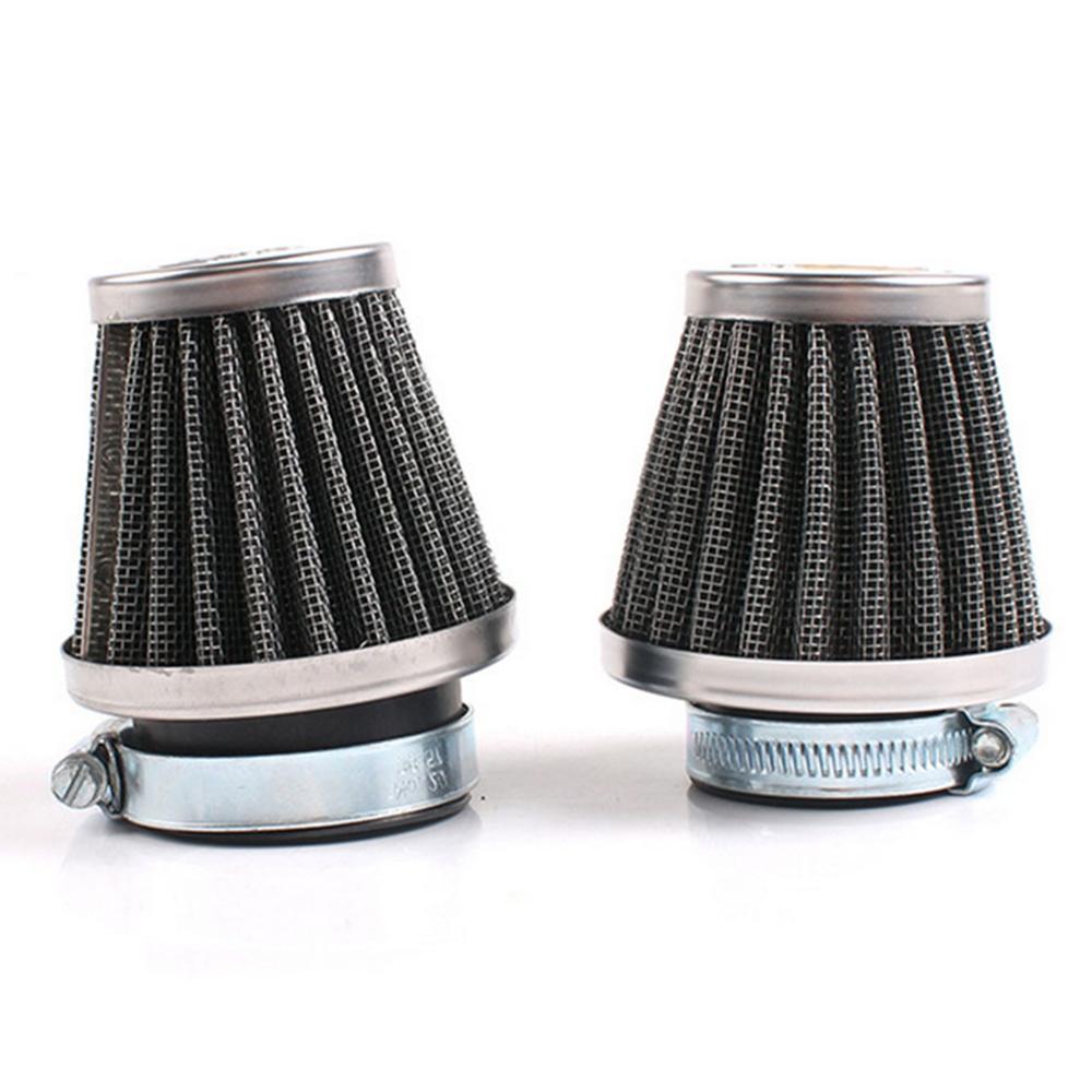 Filtro de aire para motocicleta Universal de 50mm, adecuado para PWK KOSO KEIHIN 21 24 26 28 30mm PE 28/30mm PD30J carburador, limpiador cónico de rápida