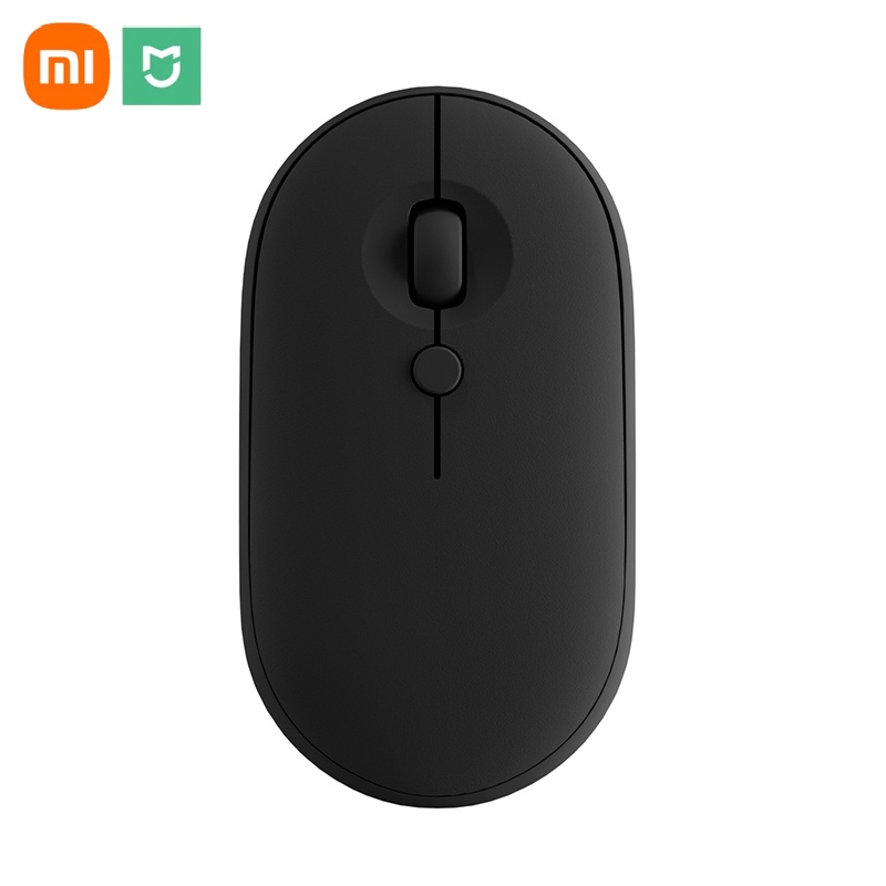 XIAOMI MIJIA Wireless Mouse Portable Magic Silent Ergonomic Mice For Laptop Mobile Phone Apple Notebook Learn Dual Mode Mouse: Pink