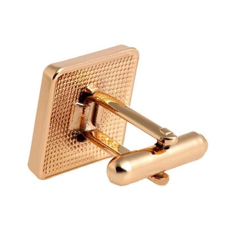 Luxury Engravin Cufflink for mens Brand cuff buttons cuff links Jewelry Wedding Blue white Shirt Cuff Links