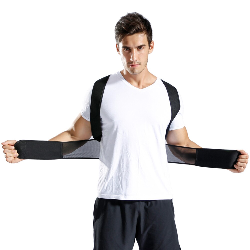 . Verstelbare Terug Houding Corrector Sleutelbeen Spine Terug Schouder Lumbale Brace Ondersteuning Belt Houding Correctie