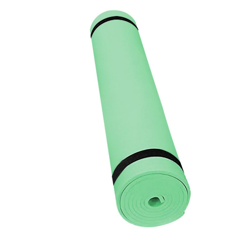 4Mm Eva Dikke Duurzaam Yoga Mat Antislip Oefening Fitness Pad Mat Voor Oefening Yoga En Pilates Voor beginner Gymnastiek Matten # Yj: Green