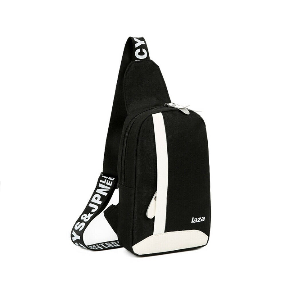 Heren schoudertas met usb-oplaadfunctie borsttas crossbody schoudertas messenger: Bruin