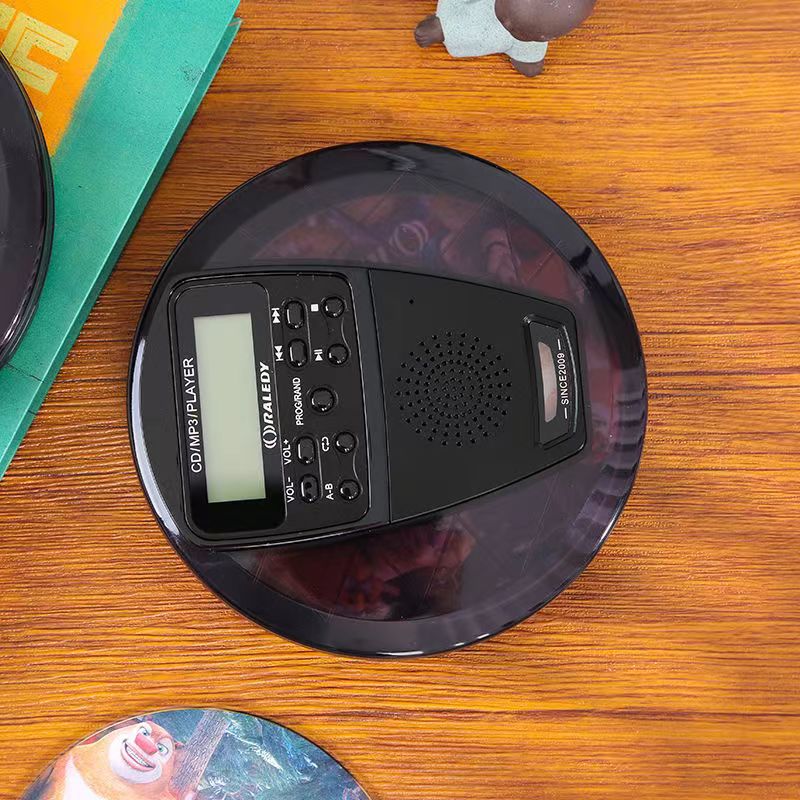 Portable CD Walkman with Bluetooth Speaker Ultra-thin CD Player Student English USB Flash Disk Repeat Speaker MP3 USB