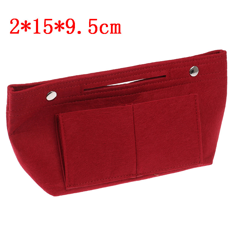 Neceser de lujo con cadena para maquillaje, bolsa organizadora con anillo D, 19, 26: WR