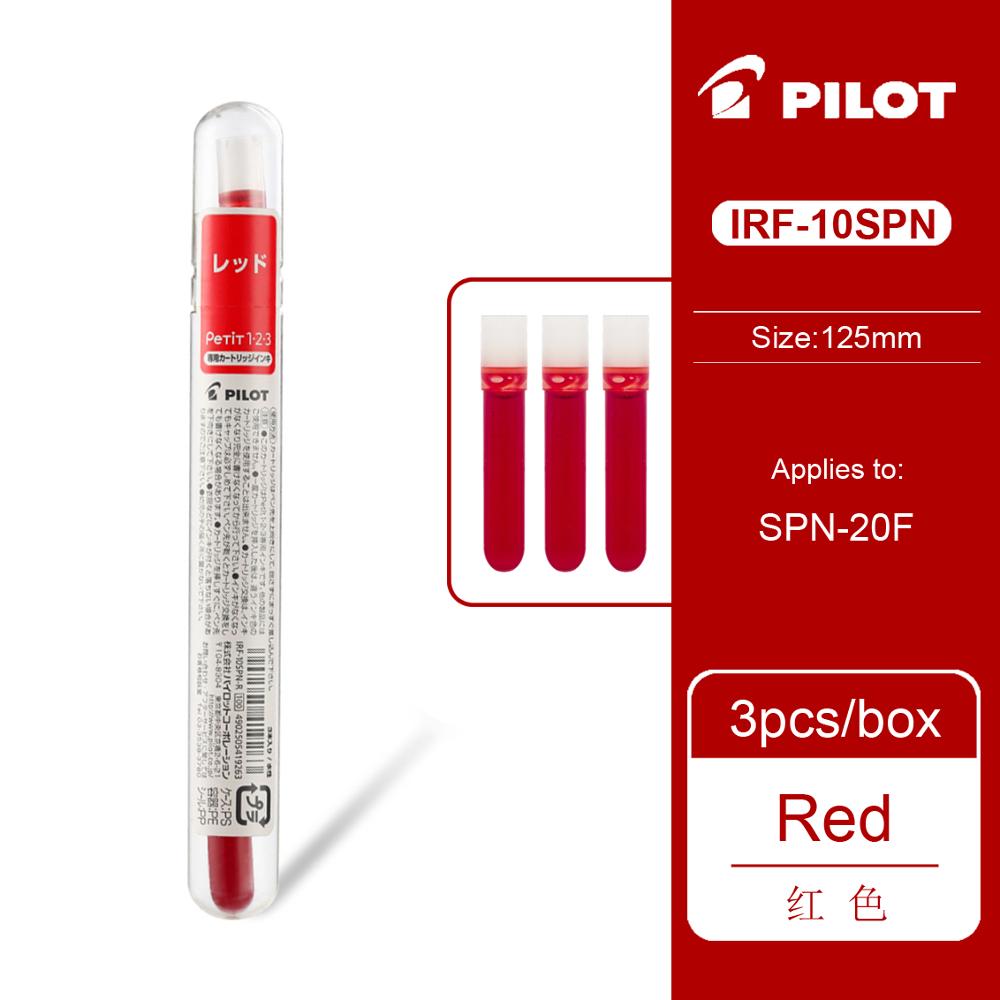 Pilot disposable ink IRF-10SPN small pen using color ink bag suitable for SPN-20F: Red