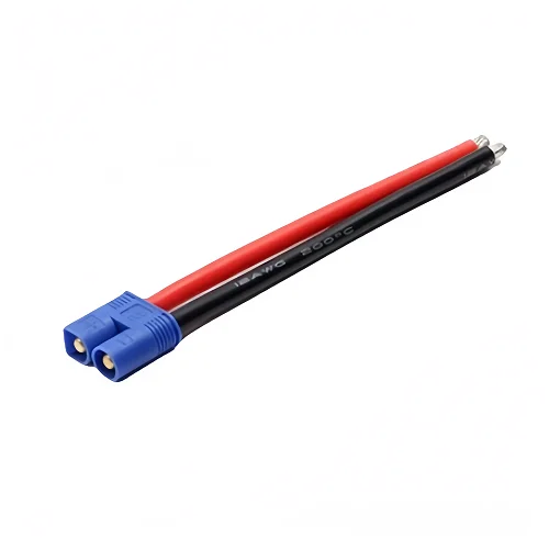 10cm RC vehicle and ship model battery ESC connection cable XT30 XT60 XT90 T EC2 EC3 EC5 EC8 male/female plug: green