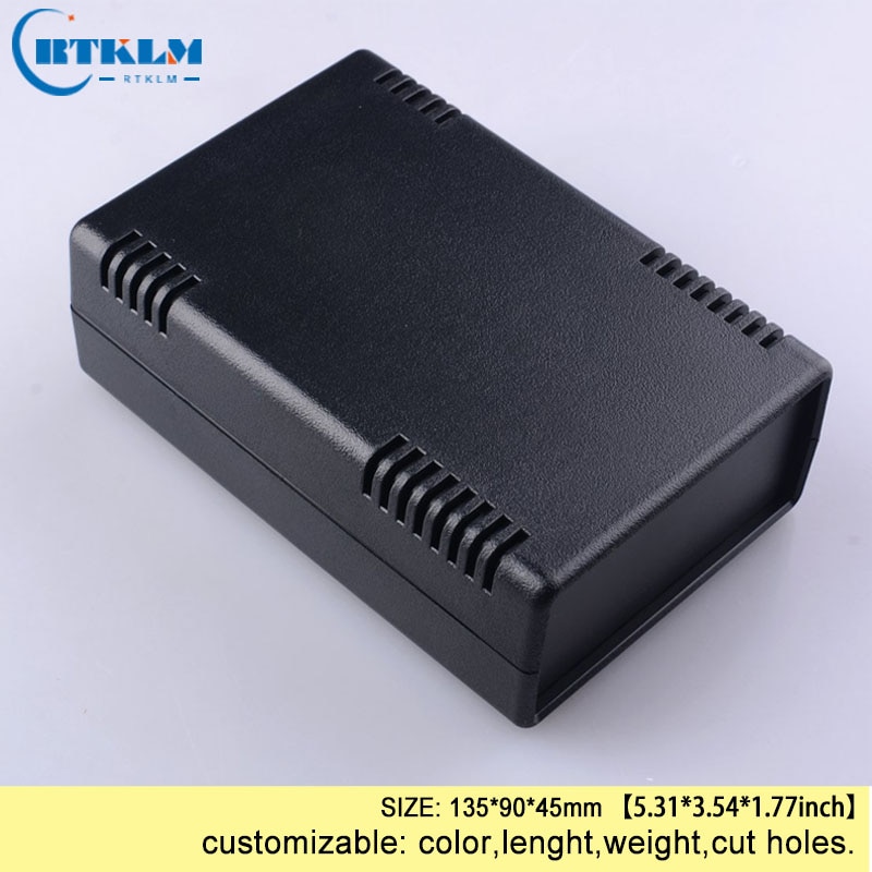 Plastic electric box abs housing plastic enclosure for electronic project junction box DIY small desktop box 135*90*45mm IP55