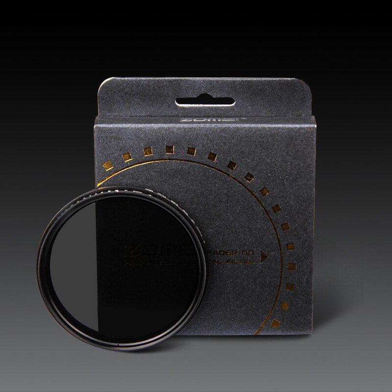 Zomei 82mm Fader Variable ND filtre réglable ND2 à ND400 ND2-400 densité neutre pour Canon NIkon Hoya Sony objectif de l'appareil photo 82mm