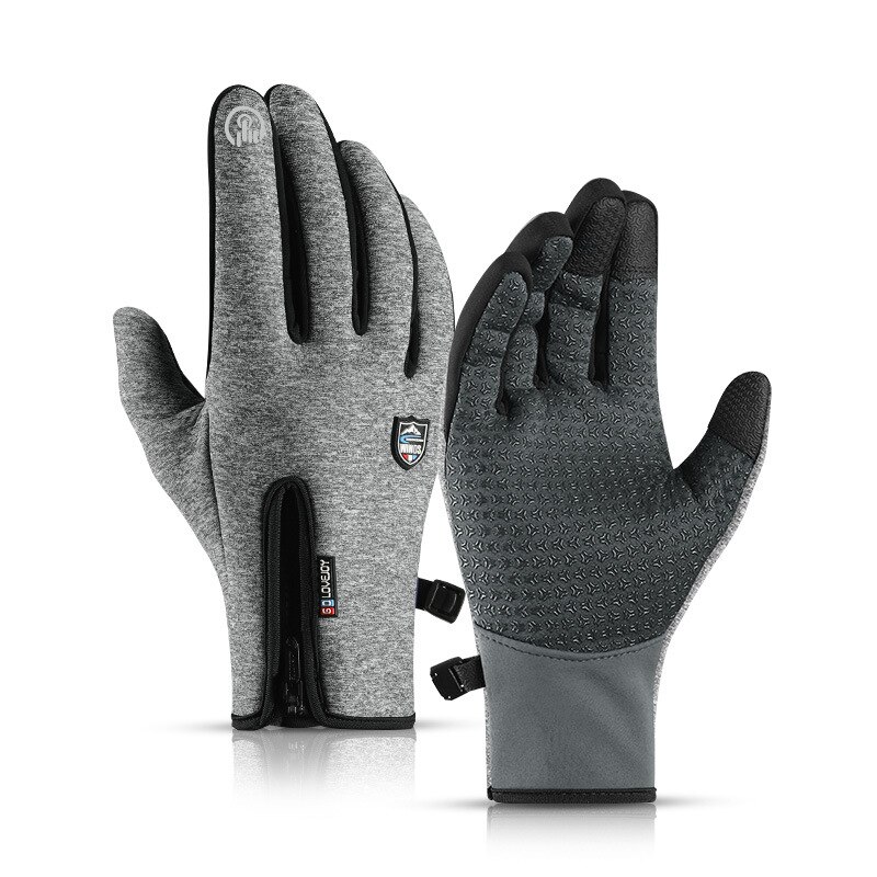 Xiaomi Outdoor Cycling Gloves Winter Warm Fleece Ski Full-finger Gloves Touch Screen Windproof Waterproof Glove for Women Men