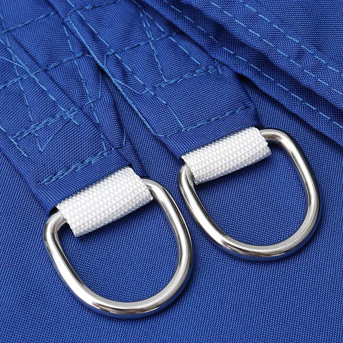 Waterproof 300D Royal Blue Square Rectangle Shade Sail Garden Terrace Canopy Swimming Sun Shade Camping Hiking Yard Sail Awnin