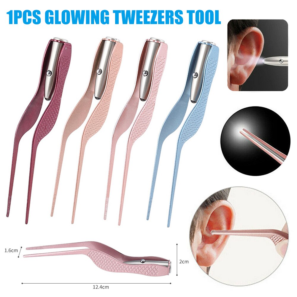 Öronrengörare med ljus för barn vuxna äldre öronvax ta bort verktyg öronpetare hälsa 99