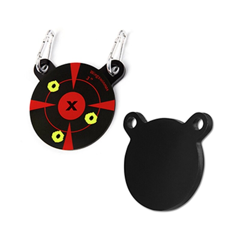 (100 Pcs/ Pack) Shooting Training Sticker Sticky Target Paper Portable and Durable Shooting Target Paper -1 Inch