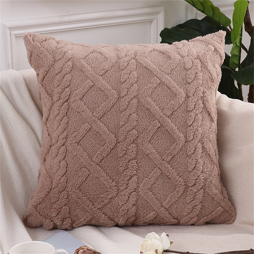 Olanly putetrekk 45 x 45cm mykt plysjputetrekk til sofa putetrekk bomull hjemmedekor sofa putetrekk 50 x 50: 470*1500mm / Gjennomsiktig