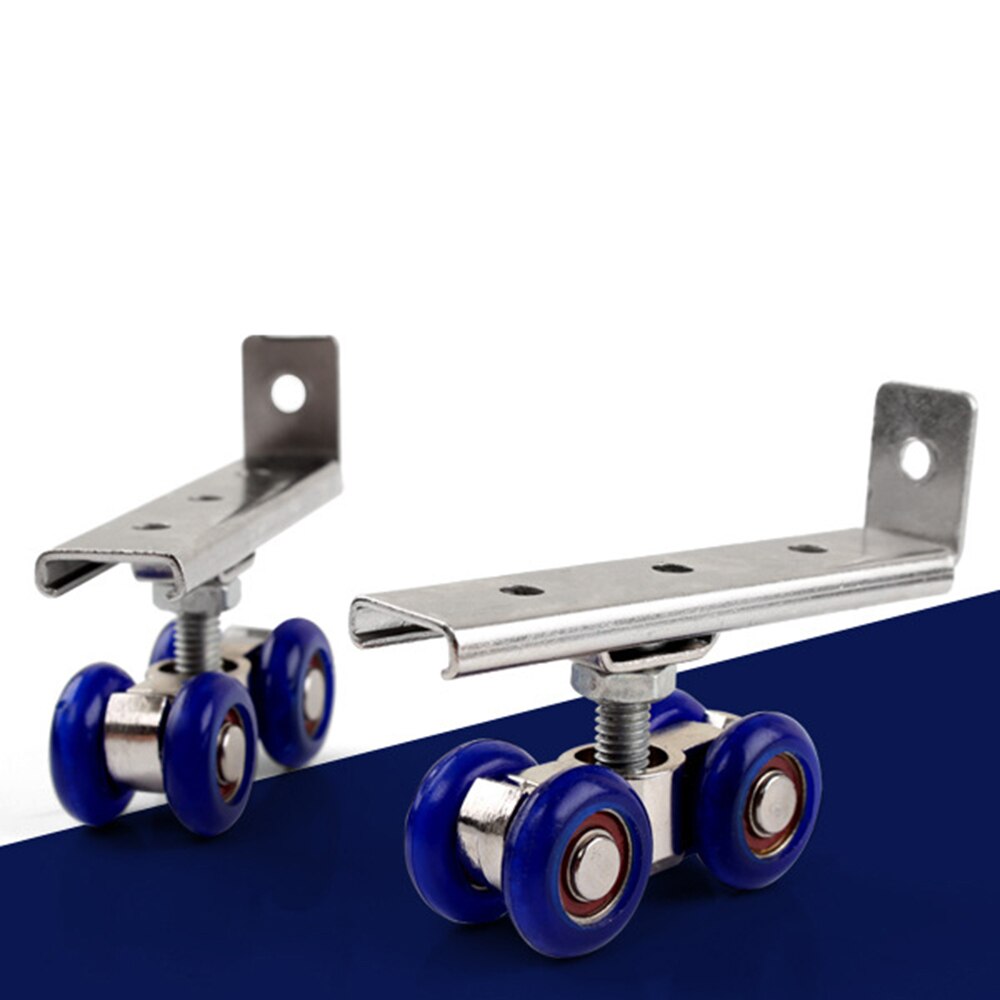 Door Hanging Wheels Furniture Wardrobe Wood Zinc Alloy Sliding Door Hardware Roller Bear