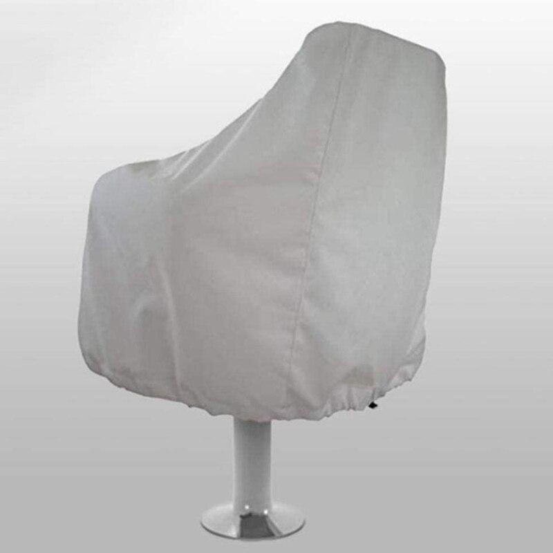 Boat Seat Cover, Outdoor Waterproof Pontoon Captain Boat Bench Chair Seat Cover, Chair Protective Covers